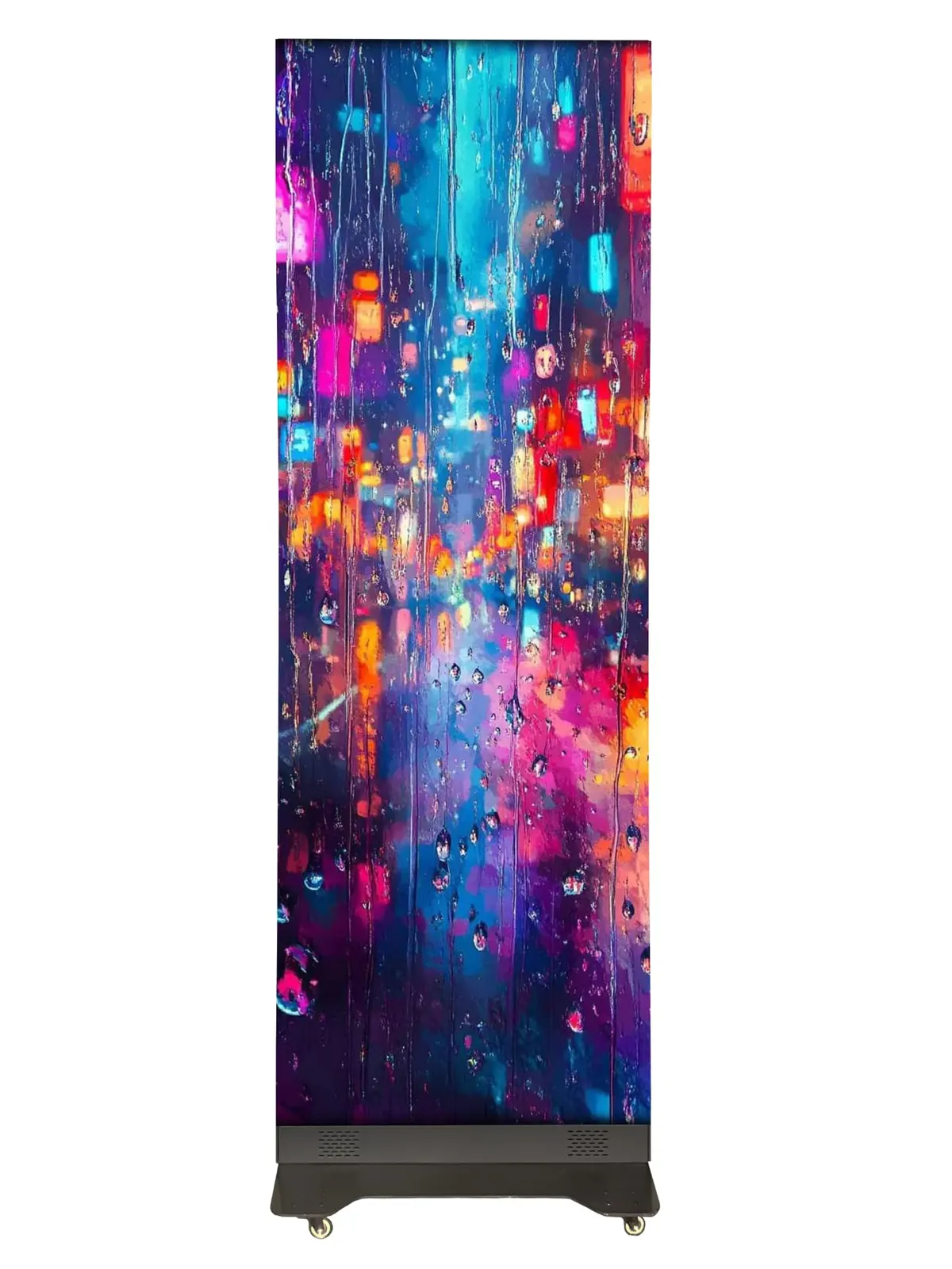 Totem LED P1.8 GOB 64 × 192 cm MEGALIGHT – totem allumé, en stock au Maroc