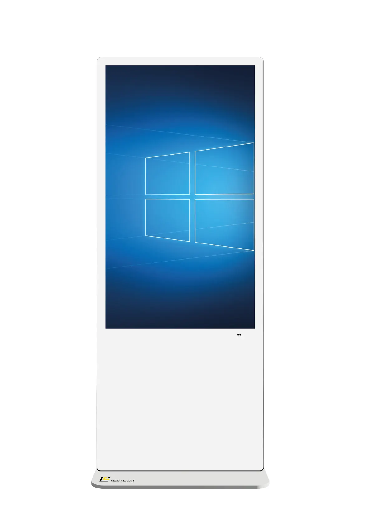 Totem LCD 55 pouces tactile Windows – MG-W55 MEGALIGHT – vue de face, en stock au Maroc