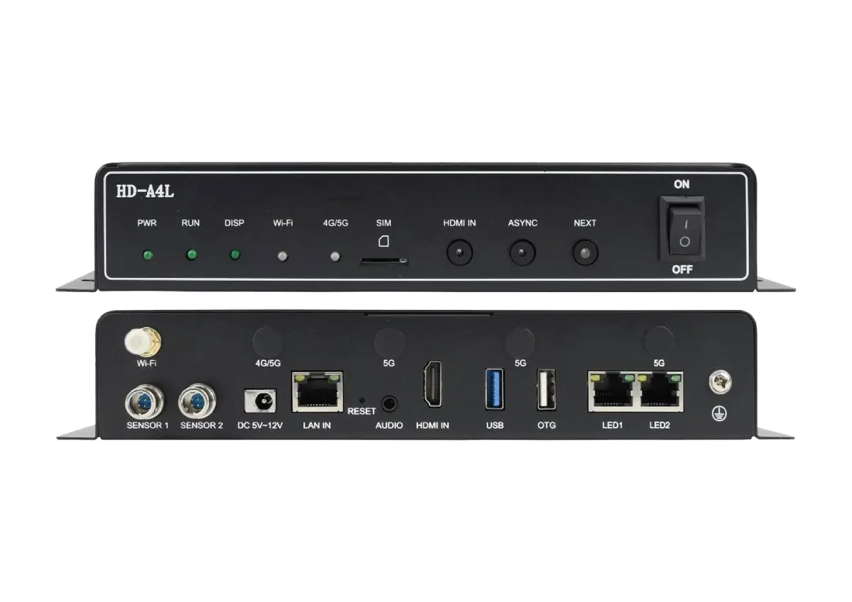 Huidu HD-A4L, boîtier de contrôle LED, en stock au Maroc