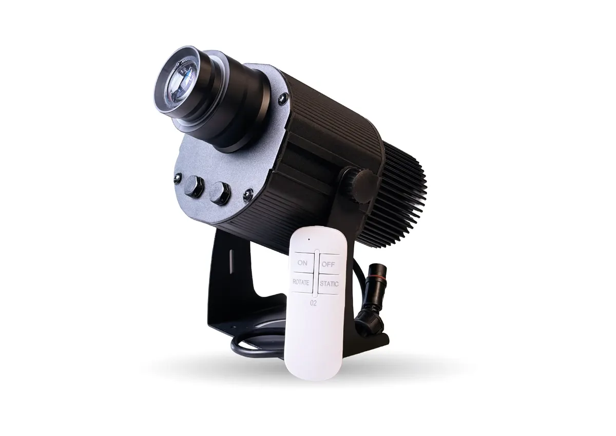Projecteur gobo LED MG-M 50 W / 100 W MEGALIGHT – projecteur avec télécommande, en stock au Maroc