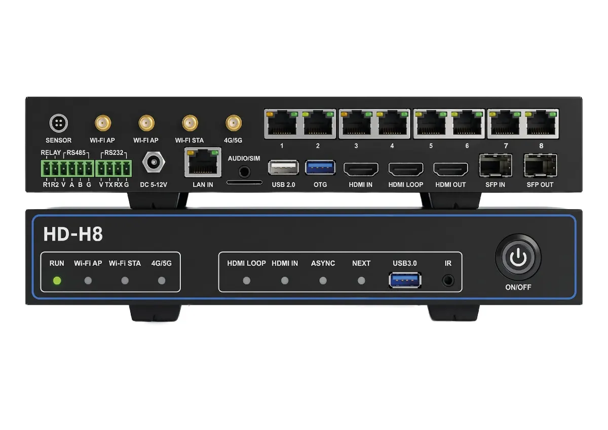 Huidu HD-H8, boîtier de contrôle LED, en stock au Maroc