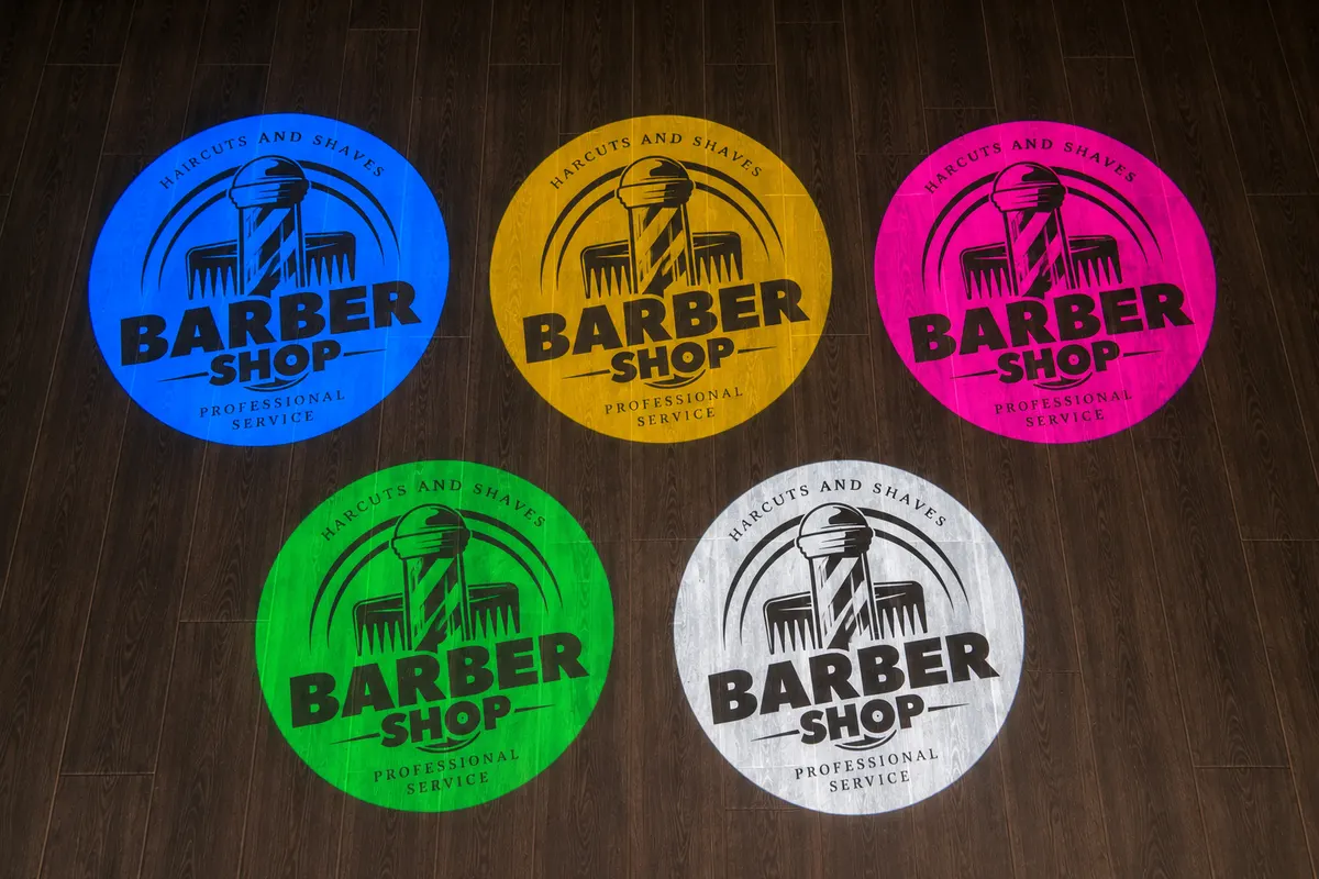 Projecteur gobo LED couleur MG-BS-M 100 W MEGALIGHT – logos projetés en plusieurs couleurs, en stock au Maroc
