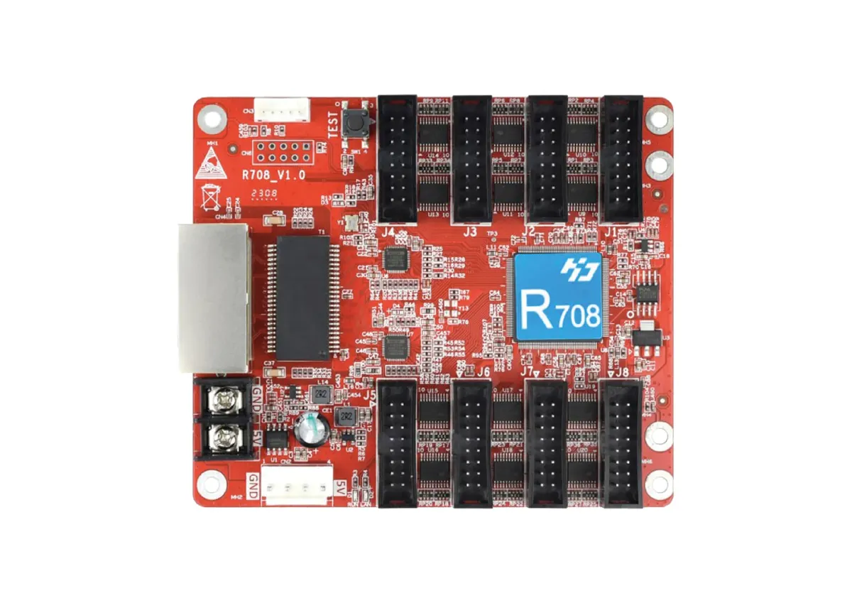 Huidu HD-R708, carte réceptrice LED, en stock au Maroc